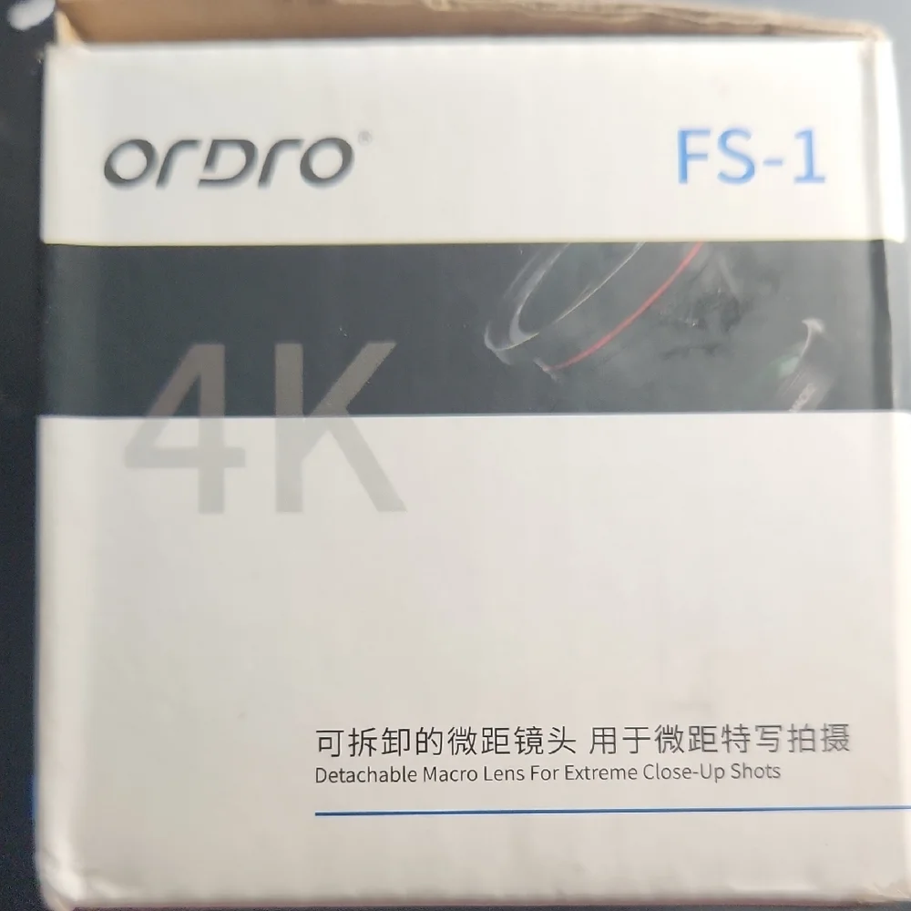 4K Ultra HD Wide Angle Lens - Black